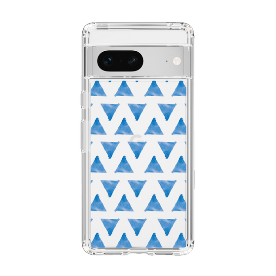 Slim Protection Case［ Original - Favorite Color Triangle - Blue ］