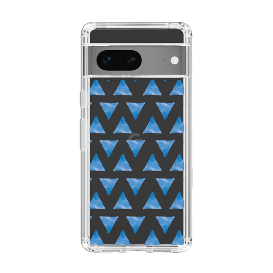 Slim Protection Case［ Original - Favorite Color Triangle - Blue ］
