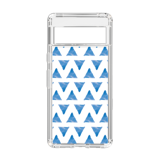 Slim Protection Case［ Original - Favorite Color Triangle - Blue ］