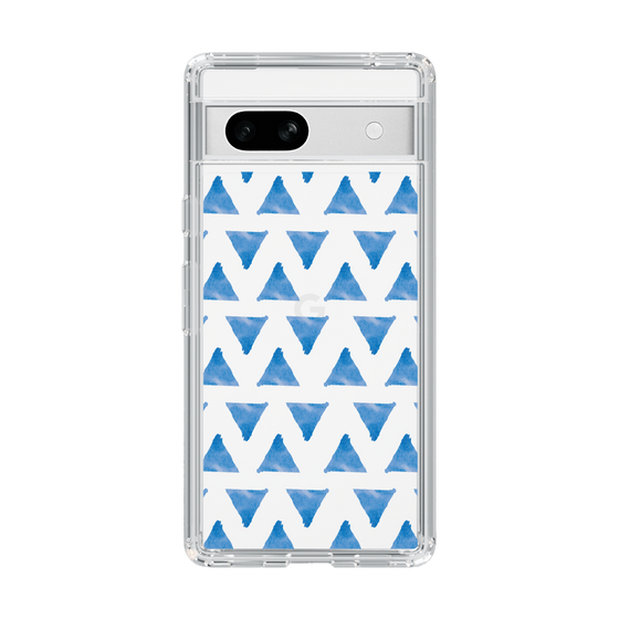 Slim Protection Case［ Original - Favorite Color Triangle - Blue ］