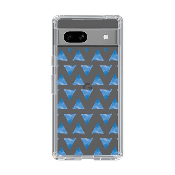 Slim Protection Case［ Original - Favorite Color Triangle - Blue ］