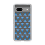 Slim Protection Case［ Original - Favorite Color Triangle - Blue ］