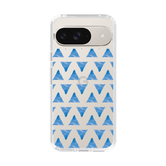 Slim Protection Case［ Original - Favorite Color Triangle - Blue ］