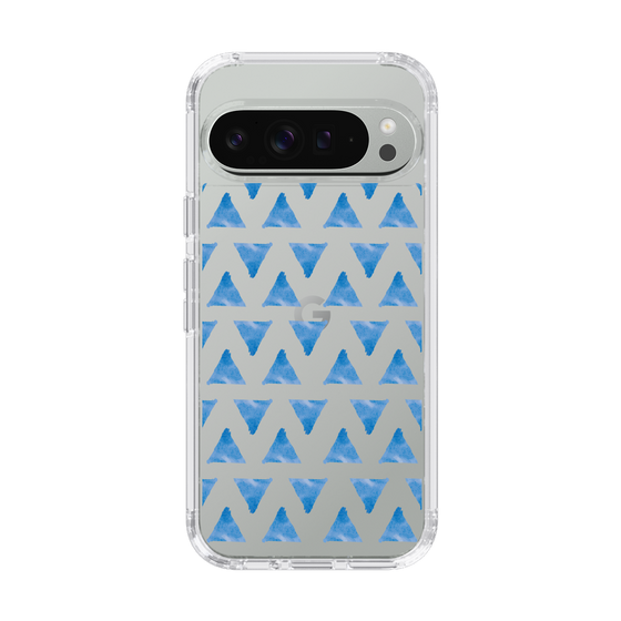 Slim Protection Case［ Original - Favorite Color Triangle - Blue ］