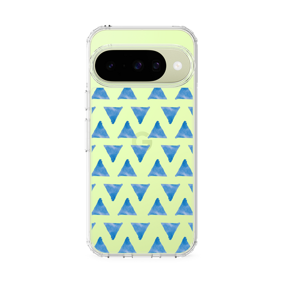 Slim Protection Case［ Original - Favorite Color Triangle - Blue ］