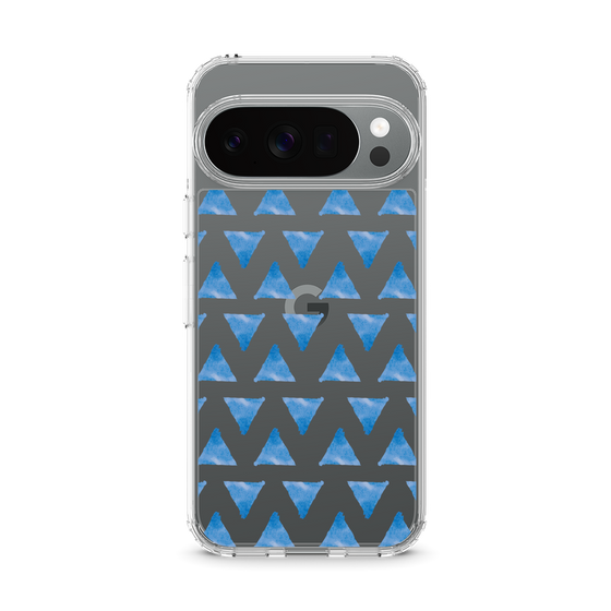 Slim Protection Case［ Original - Favorite Color Triangle - Blue ］