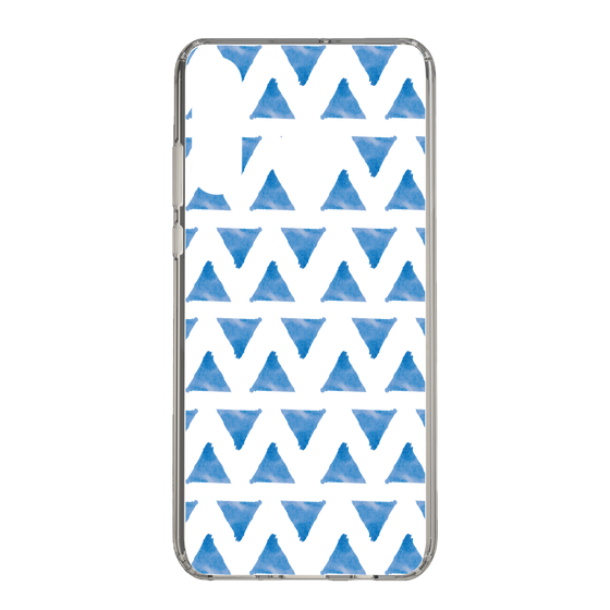 Slim Protection Case［ Original - Favorite Color Triangle - Blue ］