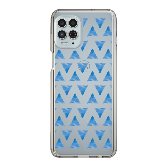 Slim Protection Case［ Original - Favorite Color Triangle - Blue ］