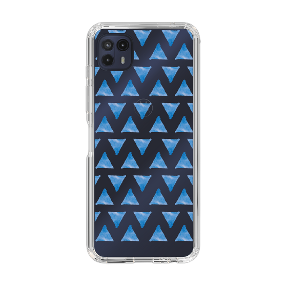 Slim Protection Case［ Original - Favorite Color Triangle - Blue ］