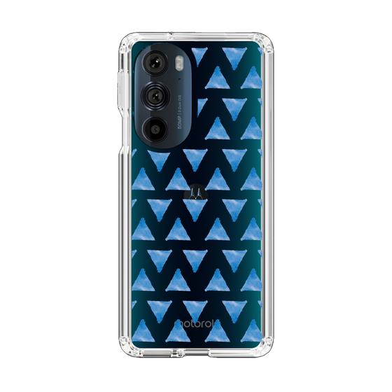 Slim Protection Case［ Original - Favorite Color Triangle - Blue ］