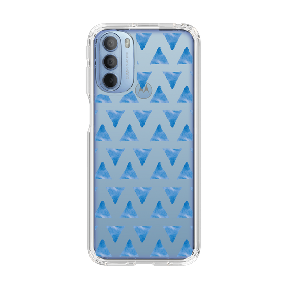 Slim Protection Case［ Original - Favorite Color Triangle - Blue ］