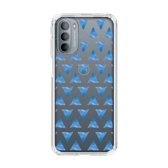 Slim Protection Case［ Original - Favorite Color Triangle - Blue ］