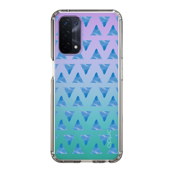 Slim Protection Case［ Original - Favorite Color Triangle - Blue ］