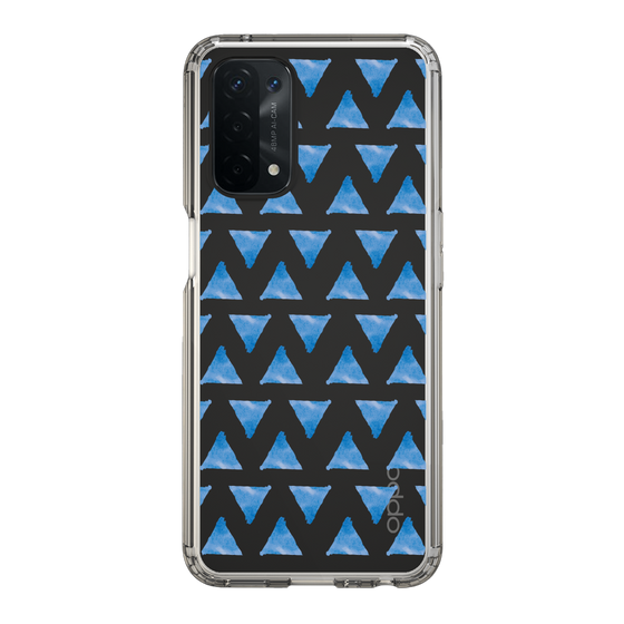 Slim Protection Case［ Original - Favorite Color Triangle - Blue ］