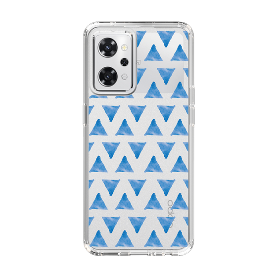 Slim Protection Case［ オリジナル - 推し色三角 - Blue ］