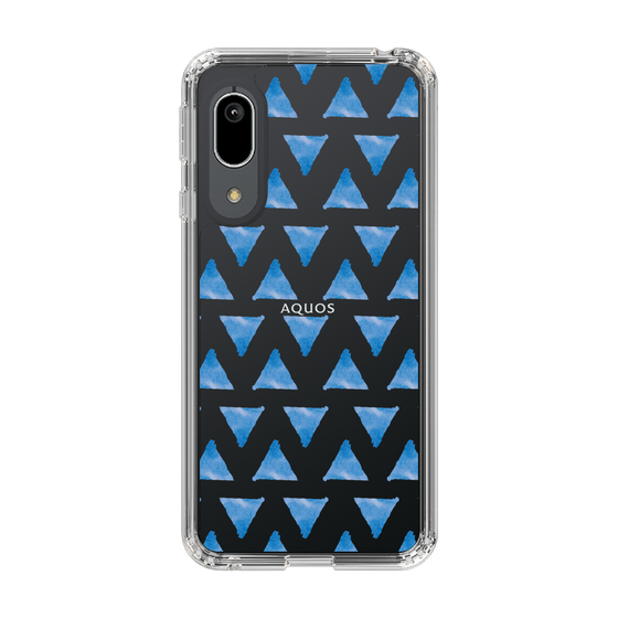 Slim Protection Case［ Original - Favorite Color Triangle - Blue ］