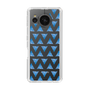 Slim Protection Case［ Original - Favorite Color Triangle - Blue ］