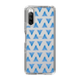 Slim Protection Case［ Original - Favorite Color Triangle - Blue ］