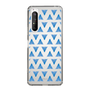 Slim Protection Case［ Original - Favorite Color Triangle - Blue ］
