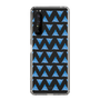 Slim Protection Case［ Original - Favorite Color Triangle - Blue ］