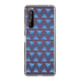 Slim Protection Case［ Original - Favorite Color Triangle - Blue ］