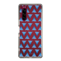 Slim Protection Case［ Original - Favorite Color Triangle - Blue ］