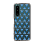 Slim Protection Case［ Original - Favorite Color Triangle - Blue ］