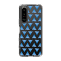 Slim Protection Case［ Original - Favorite Color Triangle - Blue ］