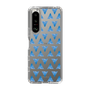 Slim Protection Case［ Original - Favorite Color Triangle - Blue ］