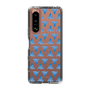 Slim Protection Case［ Original - Favorite Color Triangle - Blue ］