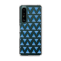Slim Protection Case［ Original - Favorite Color Triangle - Blue ］