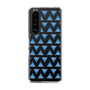 Slim Protection Case［ Original - Favorite Color Triangle - Blue ］