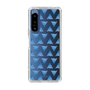 Slim Protection Case［ Original - Favorite Color Triangle - Blue ］