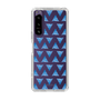 Slim Protection Case［ Original - Favorite Color Triangle - Blue ］