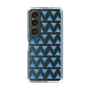 Slim Protection Case［ Original - Favorite Color Triangle - Blue ］