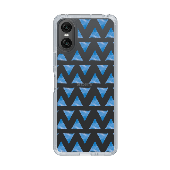 Slim Protection Case［ Original - Favorite Color Triangle - Blue ］