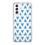Slim Protection Case［ Original - Favorite Color Triangle - Blue ］