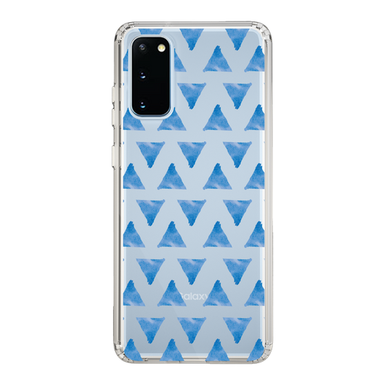 Slim Protection Case［ Original - Favorite Color Triangle - Blue ］