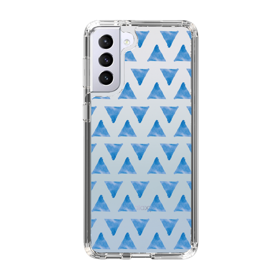 Slim Protection Case［ Original - Favorite Color Triangle - Blue ］