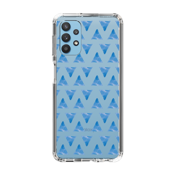 Slim Protection Case［ Original - Favorite Color Triangle - Blue ］