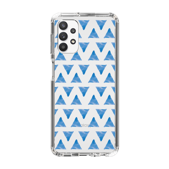 Slim Protection Case［ Original - Favorite Color Triangle - Blue ］
