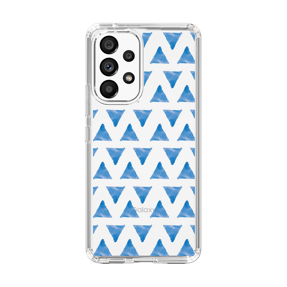 Slim Protection Case［ Original - Favorite Color Triangle - Blue ］