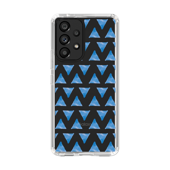 Slim Protection Case［ Original - Favorite Color Triangle - Blue ］
