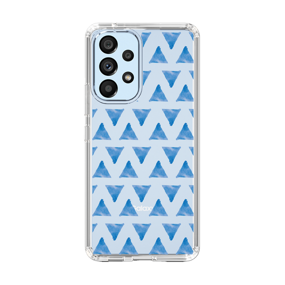 Slim Protection Case［ Original - Favorite Color Triangle - Blue ］