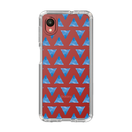 Slim Protection Case［ Original - Favorite Color Triangle - Blue ］