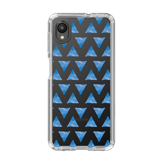 Slim Protection Case［ Original - Favorite Color Triangle - Blue ］