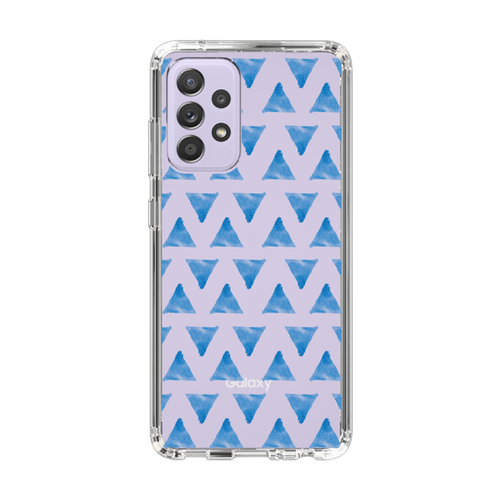 Slim Protection Case［ Original - Favorite Color Triangle - Blue ］