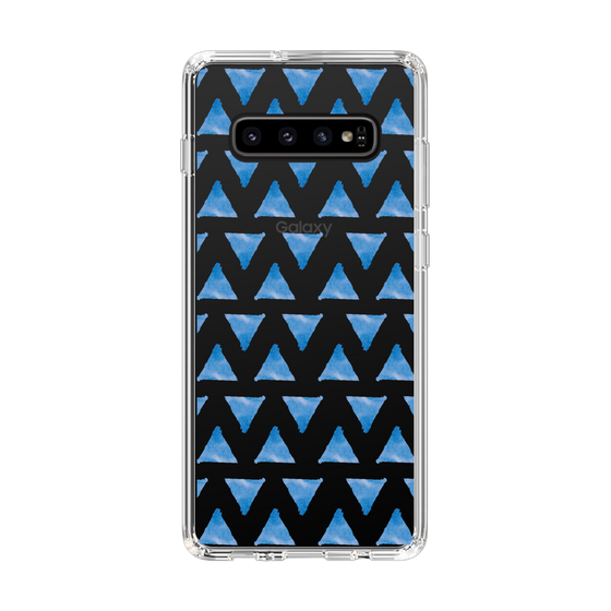 Slim Protection Case［ Original - Favorite Color Triangle - Blue ］