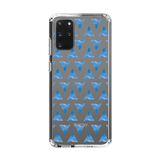 Slim Protection Case［ Original - Favorite Color Triangle - Blue ］