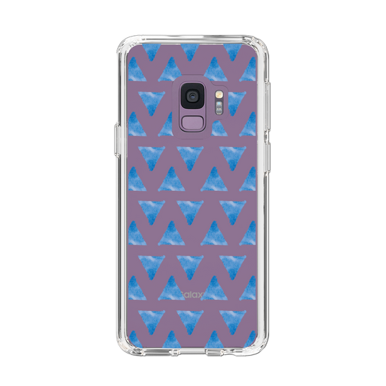 Slim Protection Case［ Original - Favorite Color Triangle - Blue ］